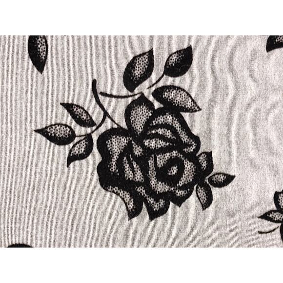 Premise Studio Pencil Skirt Embroidered Floral Length Gray Womens Size 10 - Picture 8 of 9